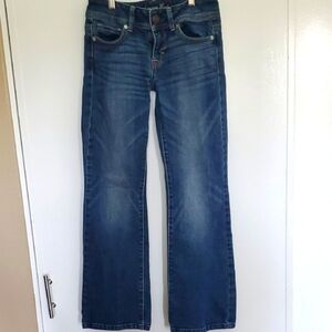 American Eagle Outfitters Dark Blue Stretch Jeans